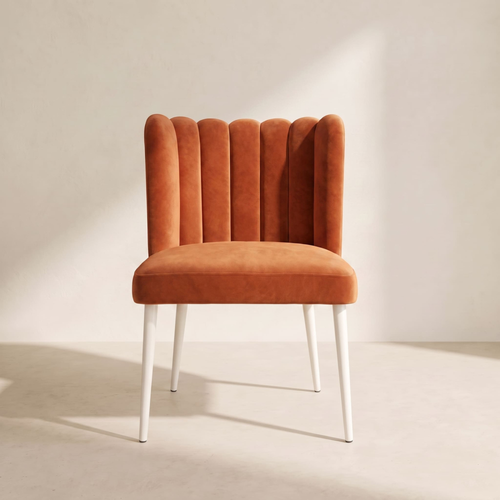 Tulip Chair – Burnt Orange