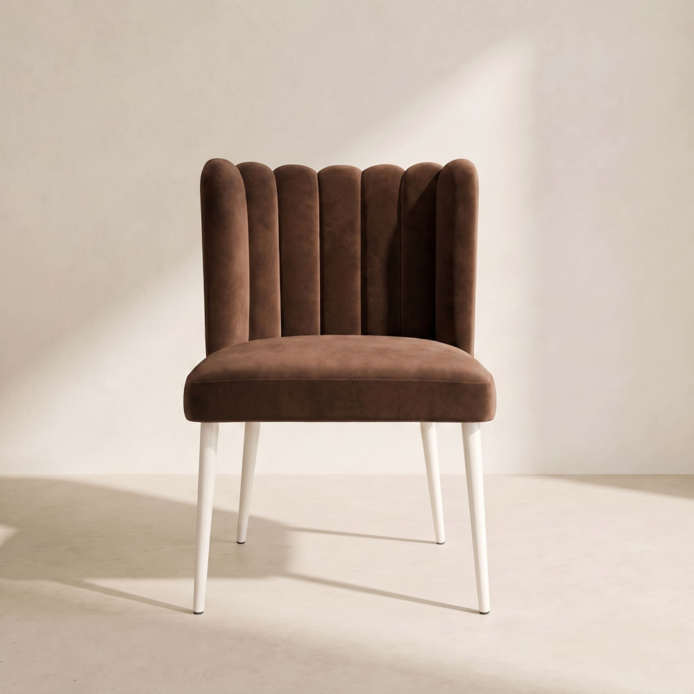 Tulip Chair – Chocolate Brown
