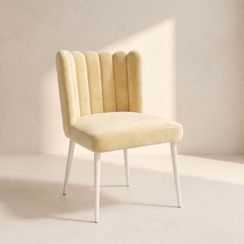 Tulip Chair – Butter Yellow