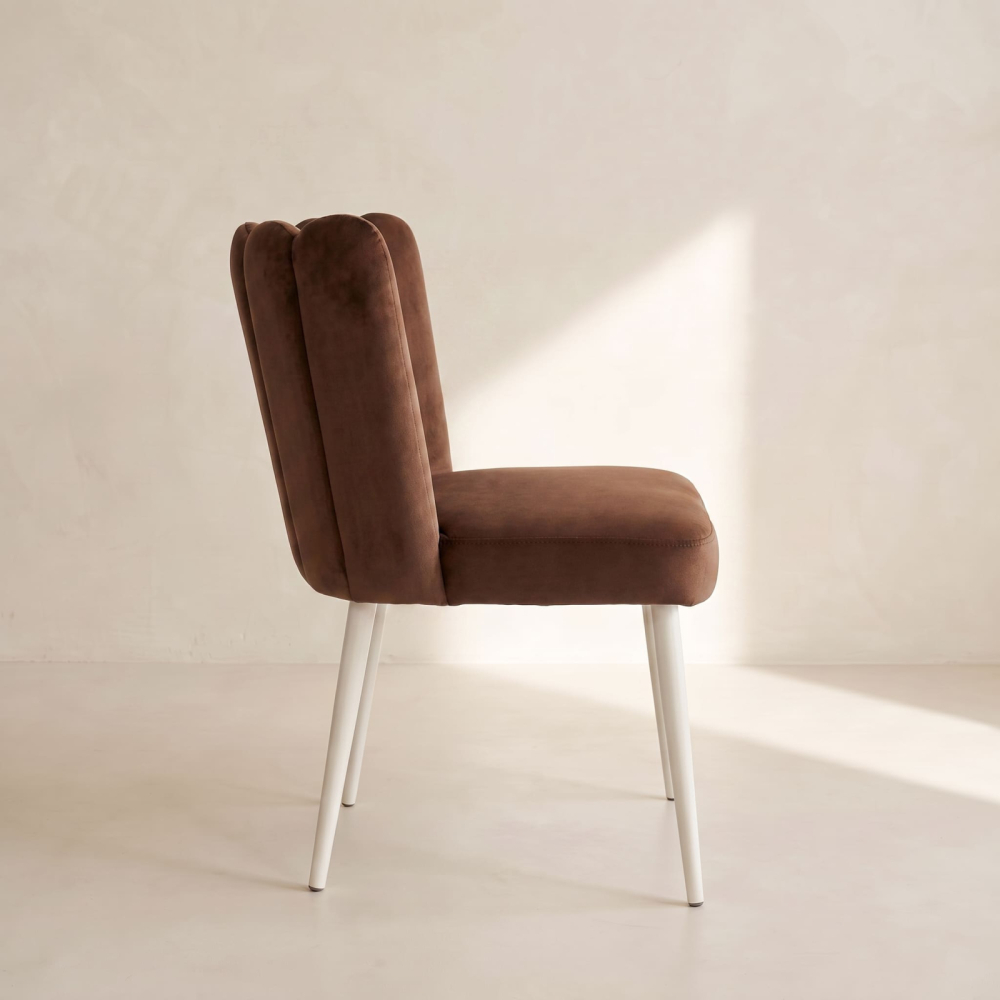 Tulip Chair – Chocolate Brown