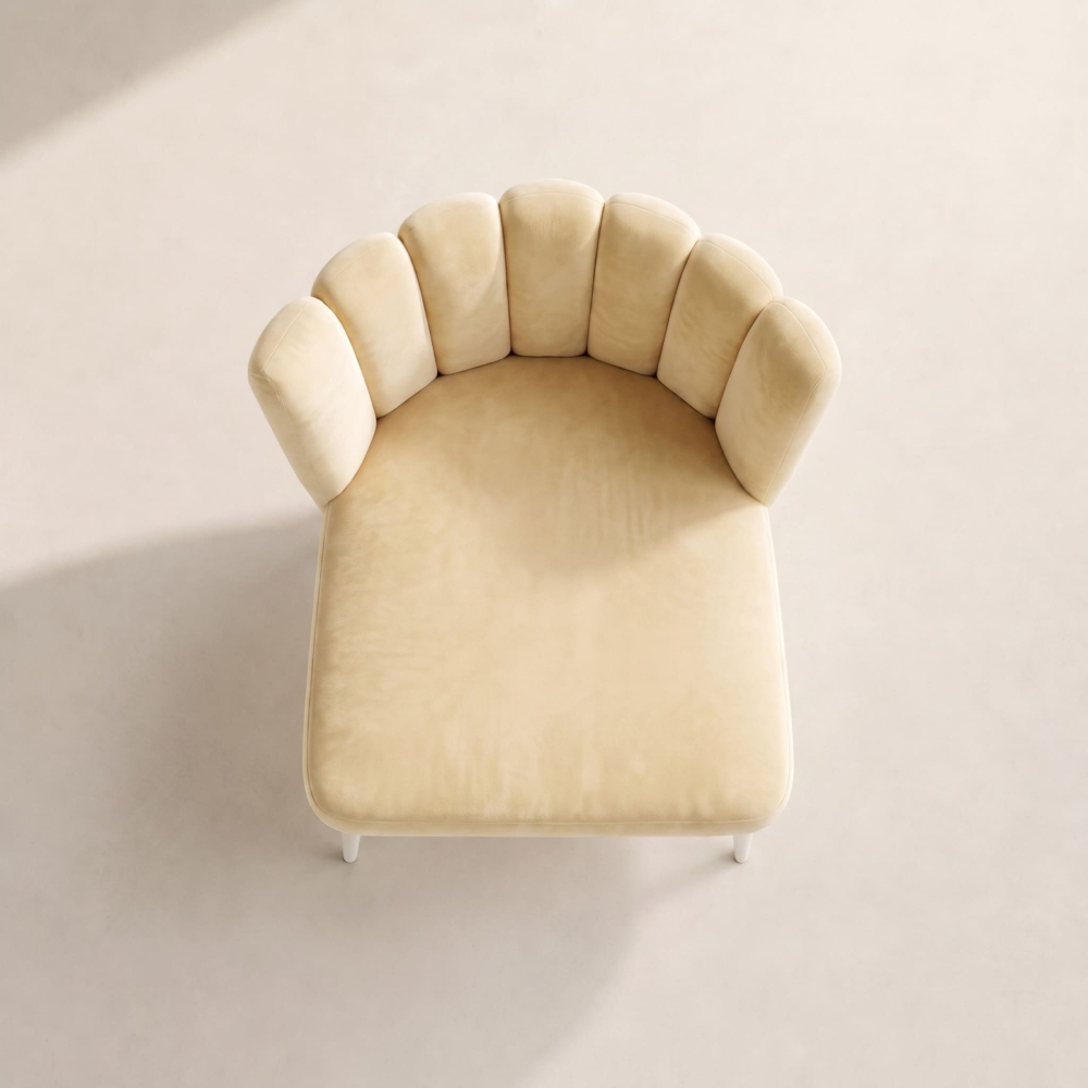 Tulip Chair – Butter Yellow