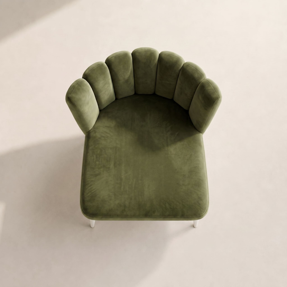 Tulip Chair – Moss Green