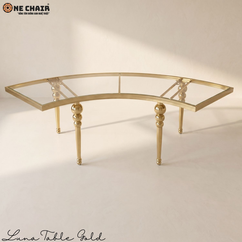 Luna Table Gold