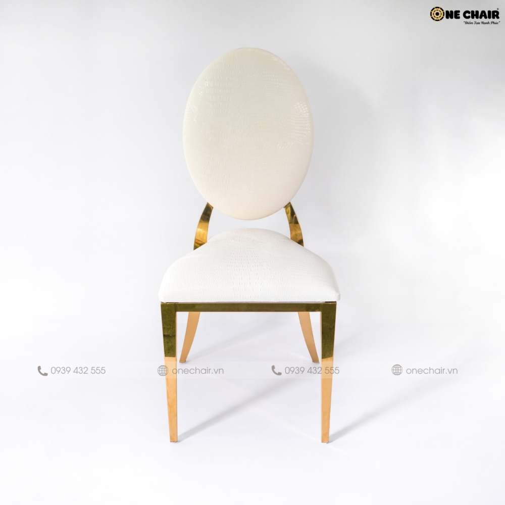 Louis Banquet Chair  - Ghế Sự Kiện Tiệc Cưới Mạ Vàng Sang Trọng
