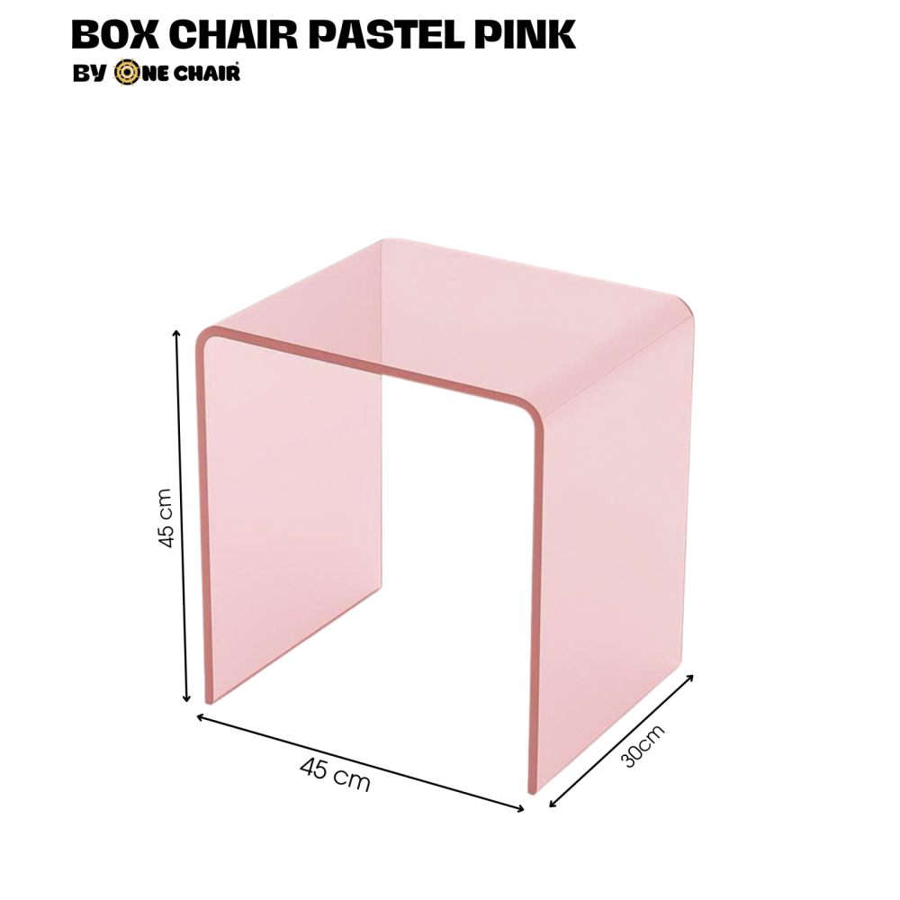GHẾ SỰ KIỆN CAO CẤP | BOX CHAIR SKY BLUE – TINH KHIẾT, TƯƠI MỚI, THANH LỊCH