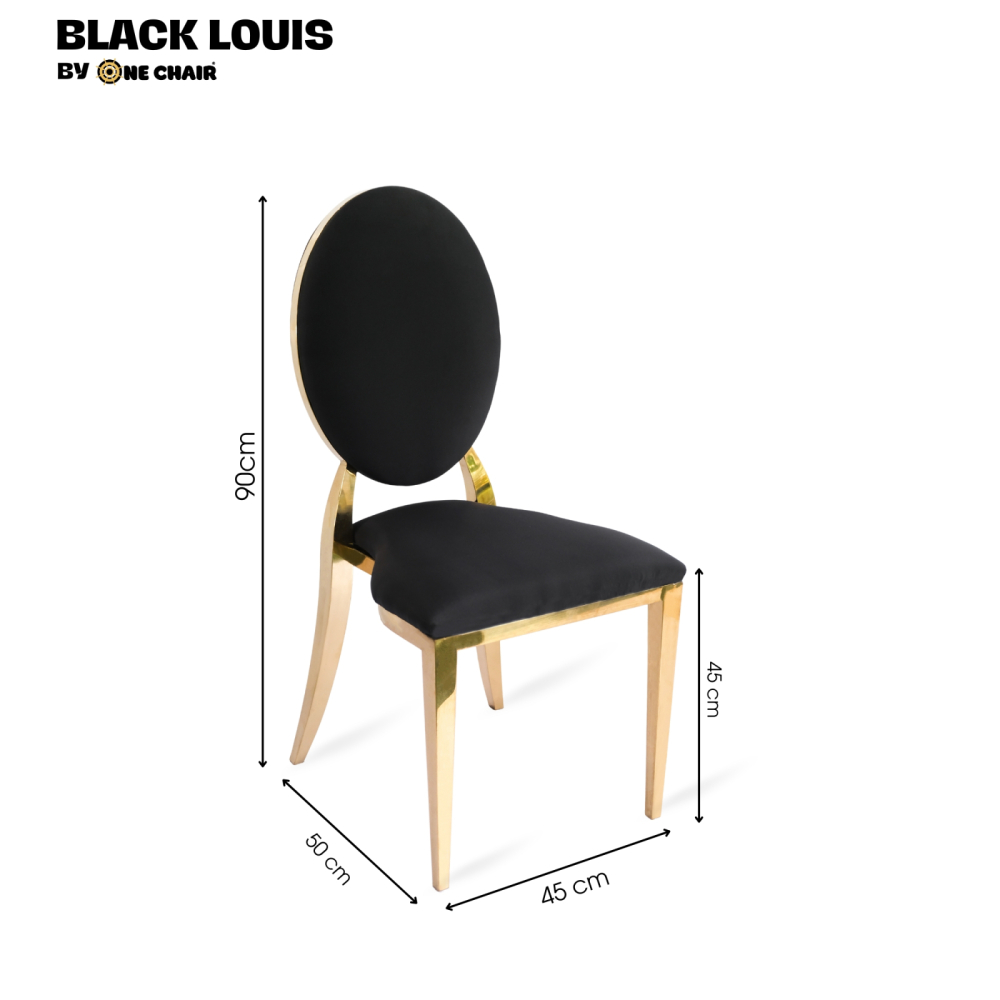 Black Louis – Dịch Vụ Cho Thuê Ghế Sự Kiện Màu Đen Cao Cấp, Quý Phái