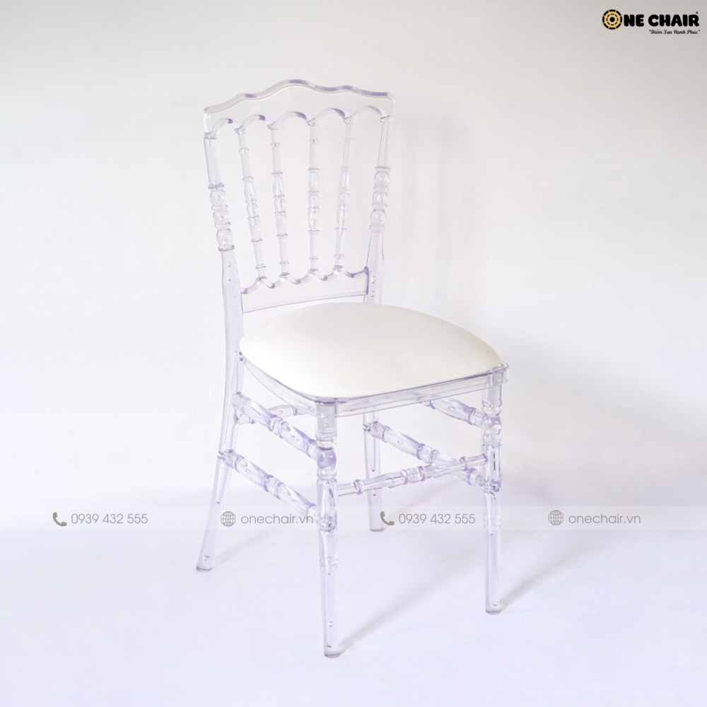 Napoleon Chair – Trong Suốt & Sang Trọng, Tôn Vinh Mọi Không Gian