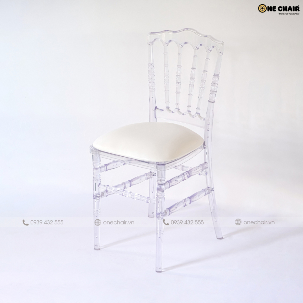 Napoleon Chair – Trong Suốt & Sang Trọng, Tôn Vinh Mọi Không Gian
