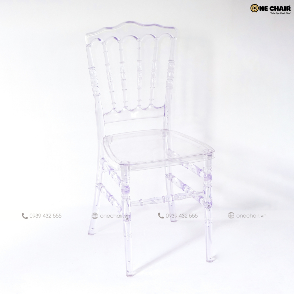 Napoleon Chair – Trong Suốt & Sang Trọng, Tôn Vinh Mọi Không Gian