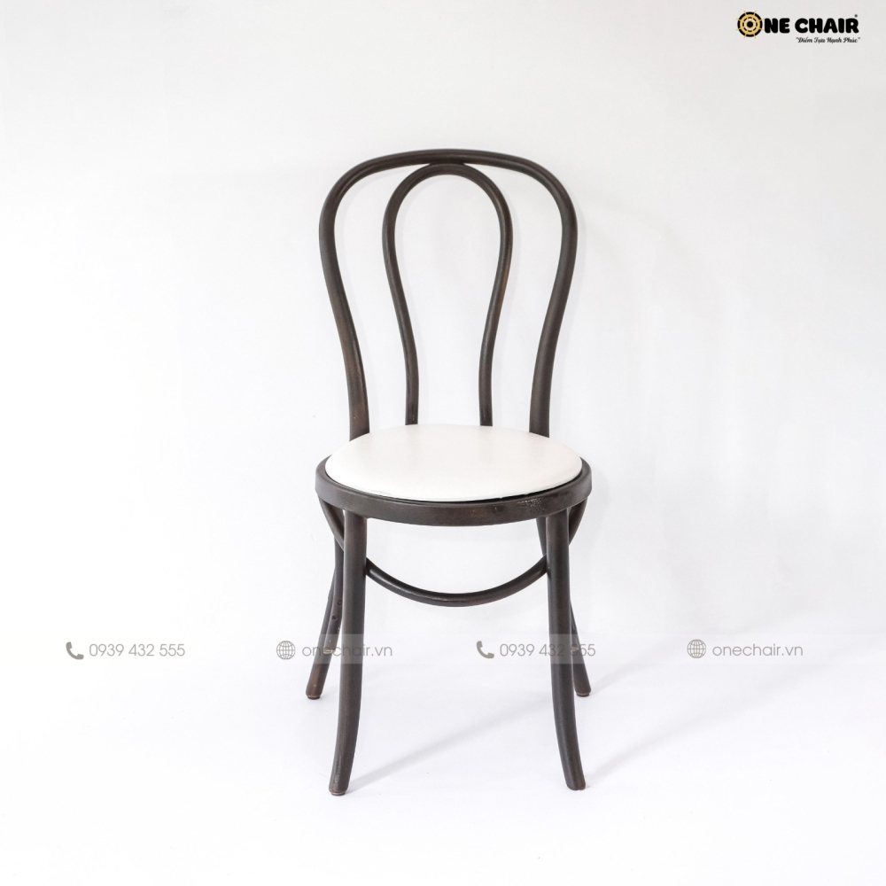 NEW - Ghế Thonot Màu Nâu Đậm Cổ Điển: Thanh Lịch Và Hấp Dẫn Vượt Thời Gian