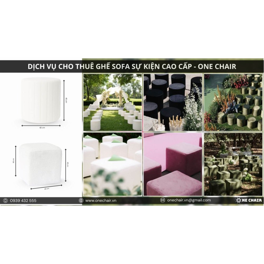 Top 5 Dòng Sofa Sự Kiện Giúp Setup Đẹp - Nhanh - Chuẩn Concept | ONE CHAIR Chia Sẻ 2025