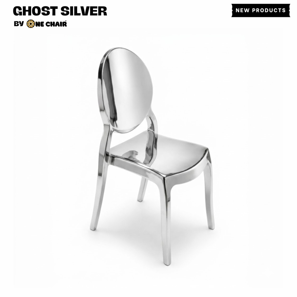 New Products | Chrome Ghost – Khung Ghế Mạ Bạc | Ghế Sự Kiện Sang Trọng