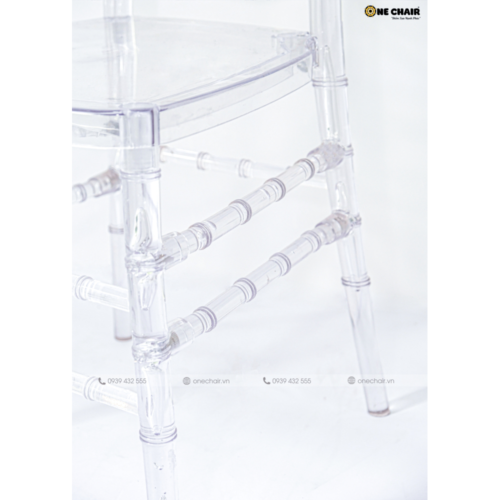 Phoenix Chair:  Ghế Phượng Hoàng Tiệc Cưới, Thiết Kế Trong Suốt Cá Tính