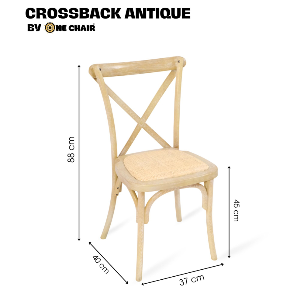 GHẾ SỰ KIỆN CAO CẤP | CROSSBACK ANTIQUE – THANH LỊCH, CỔ ĐIỂN, TINH TẾ