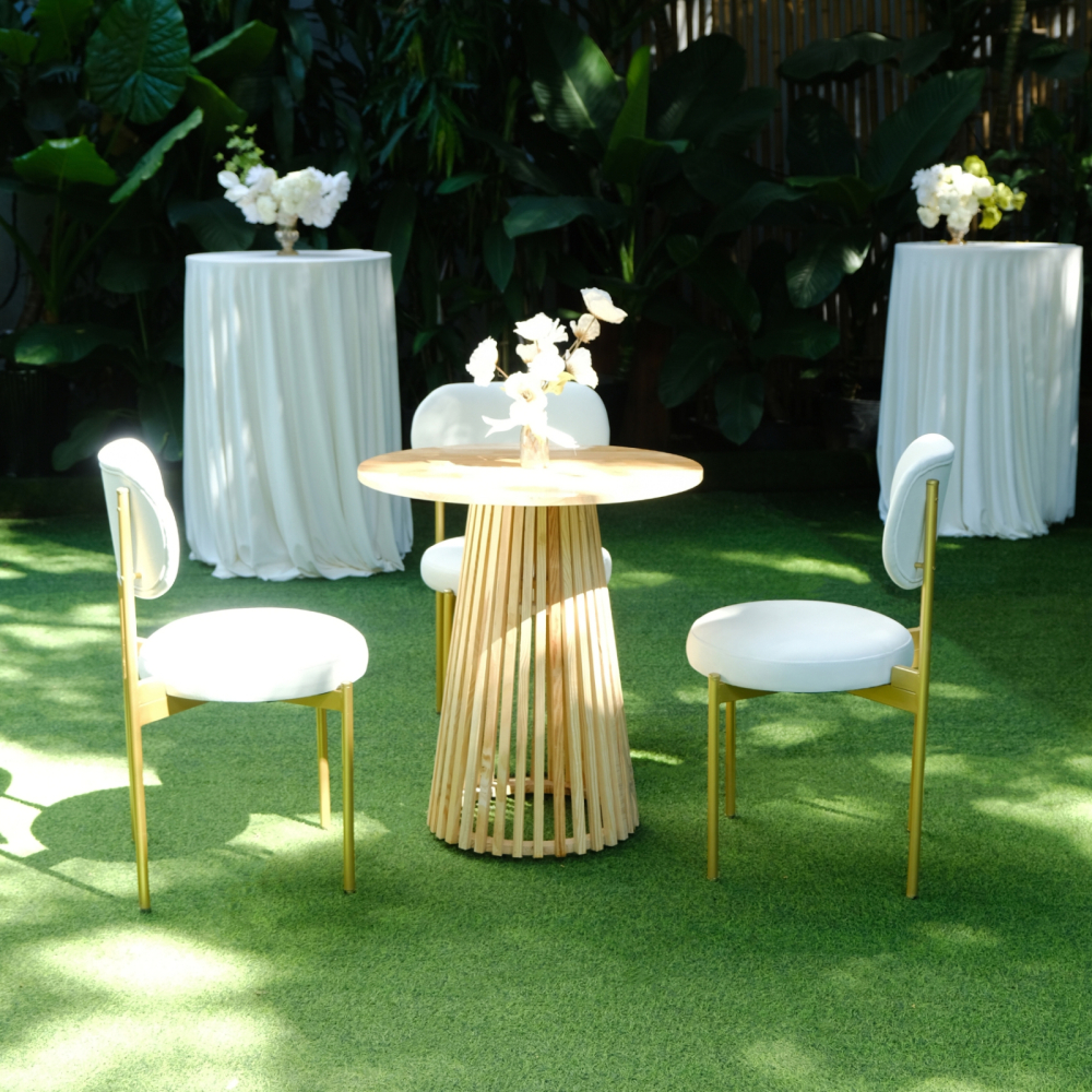 Velvet Chair – Bàn Ghế Bar Tối Giản Mà Cuốn Hút Cho Tiệc Cưới & Sự Kiện