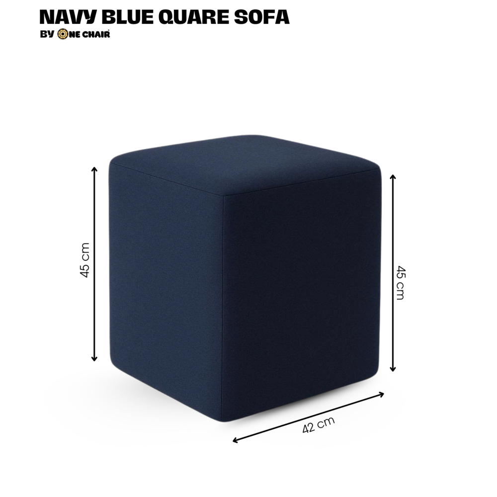 NAVY BLUE SQUARE – SẮC XANH HẢI QUÂN TRẦM SANG | GHẾ SOFA VUÔNG SỰ KIỆN