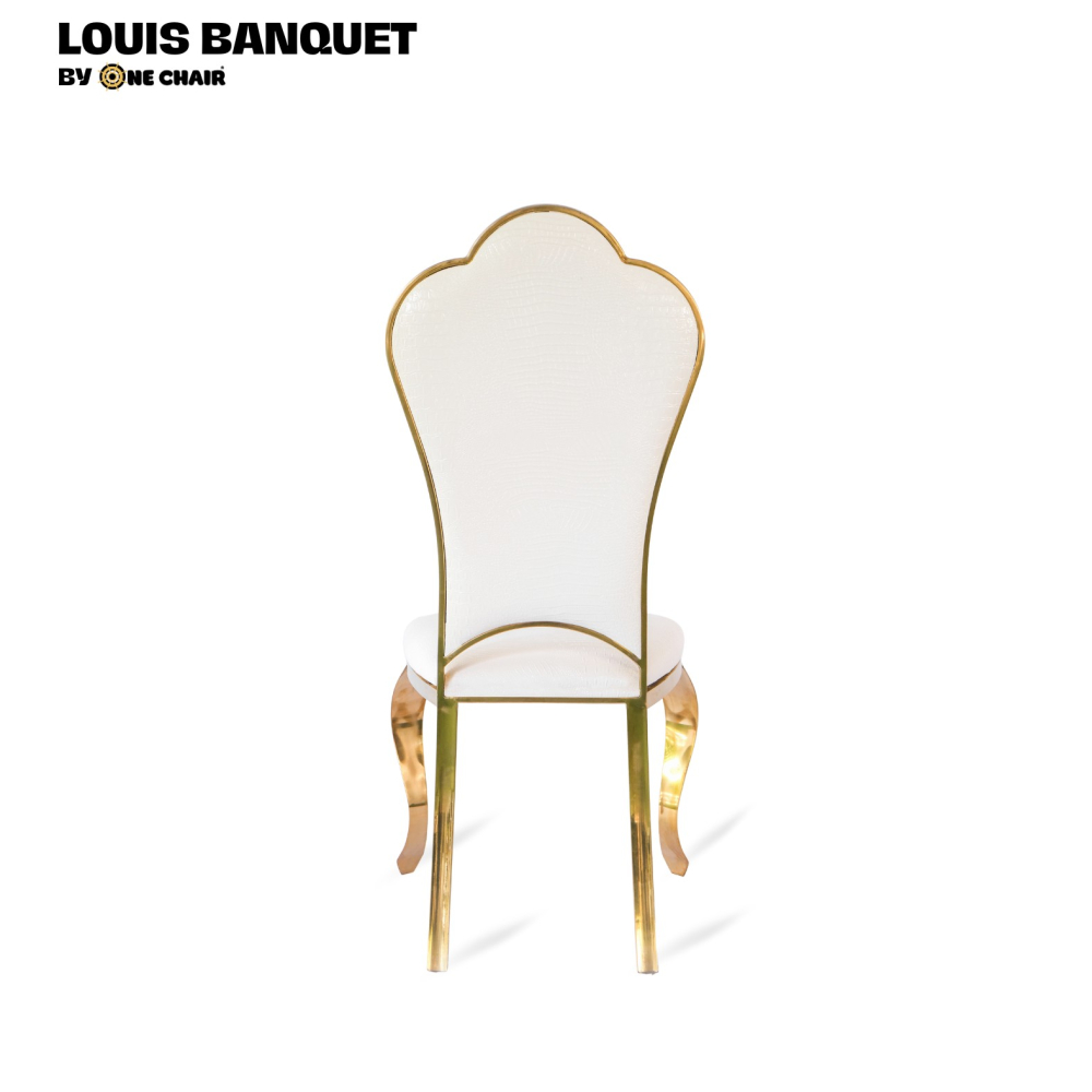 Louis Hoa Mai - Ghế Sự Kiện Tiệc Cưới Mạ Vàng Sang Trọng