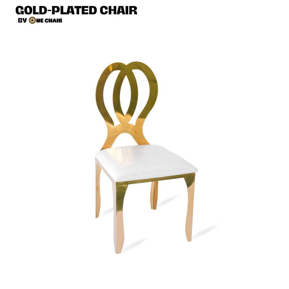 Infinity Chair - Ghế Sự Kiện Tiệc Cưới Mạ Vàng Sang Trọng