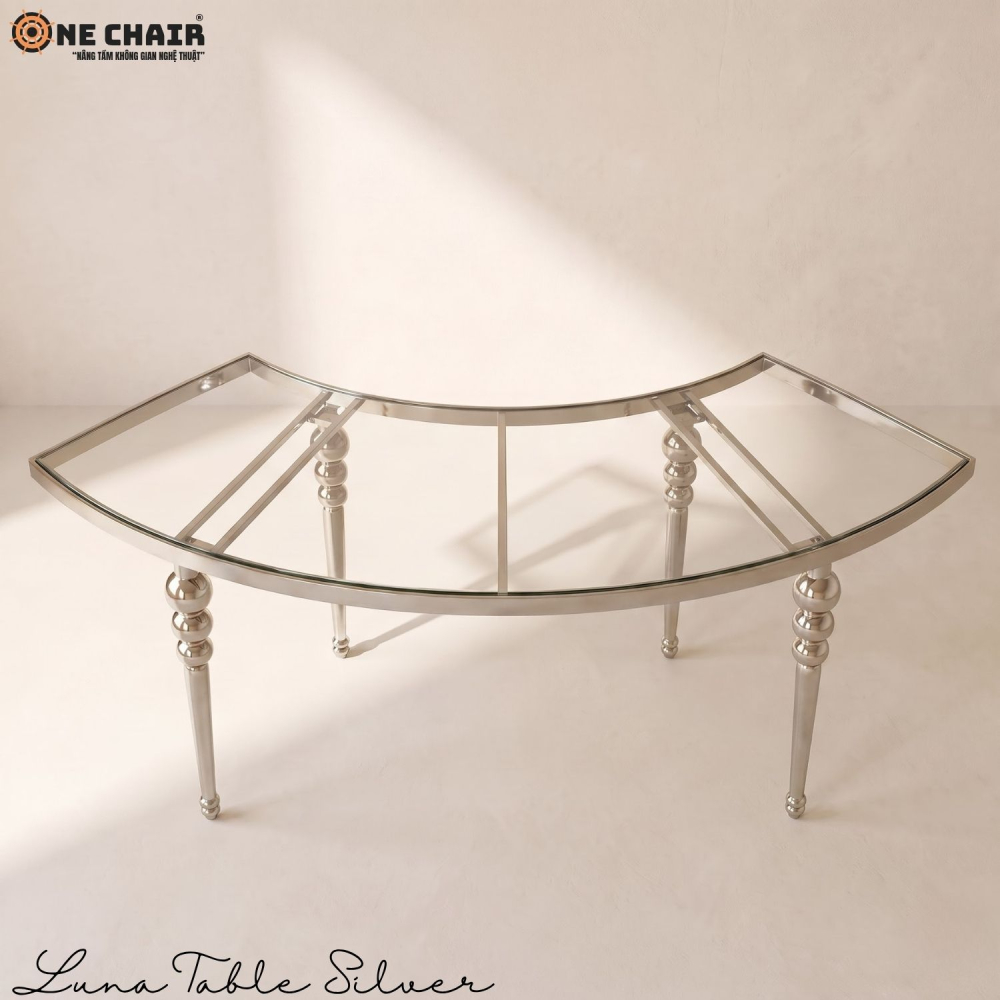 Luna Table Silver - Layout Vô Cực