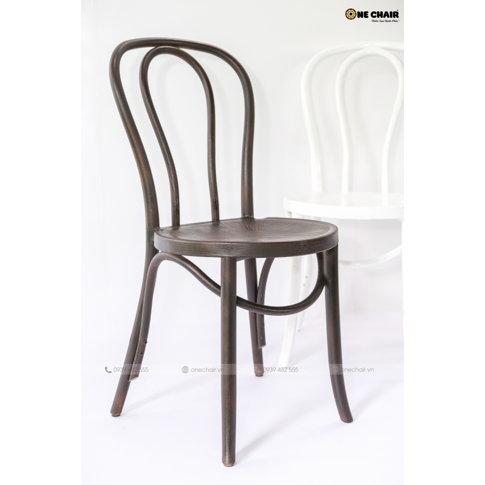NEW - Ghế Thonot Màu Nâu Đậm Cổ Điển: Thanh Lịch Và Hấp Dẫn Vượt Thời Gian