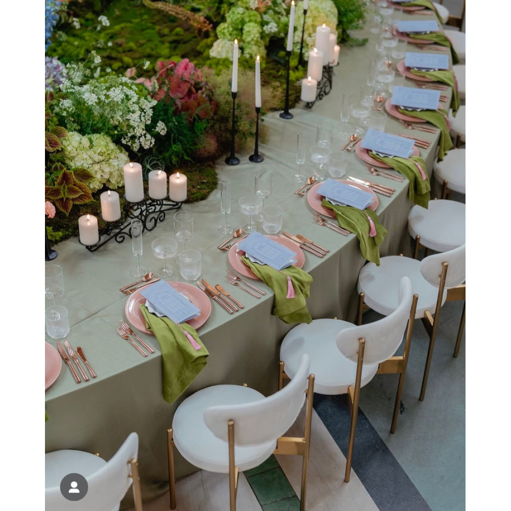 VELVET CHAIR WHITE – KHUNG VÀNG THANH LỊCH | GHẾ SỰ KIỆN SANG TRỌNG