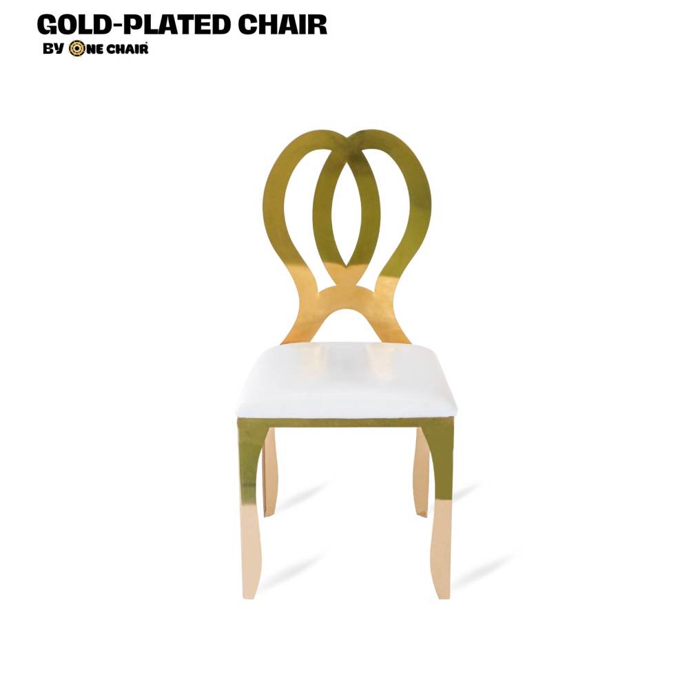Infinity Chair - Ghế Sự Kiện Tiệc Cưới Mạ Vàng Sang Trọng