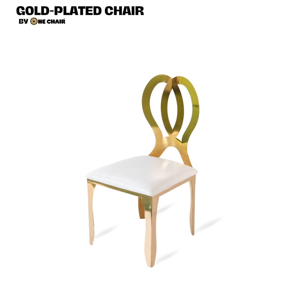 Infinity Chair - Ghế Sự Kiện Tiệc Cưới Mạ Vàng Sang Trọng