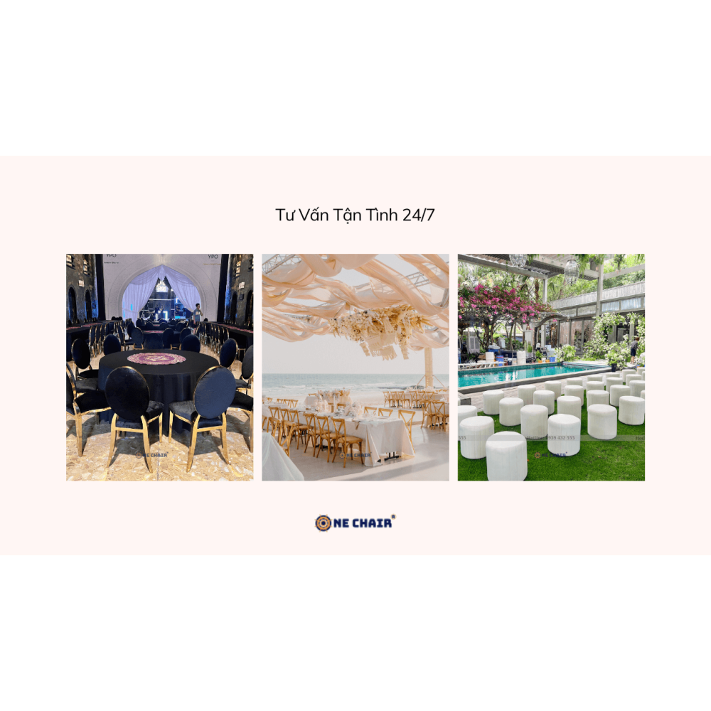 Cho Thuê Bàn Ghế Sự Kiện Sang Trọng Quận 10 TPHCM – ONE CHAIR