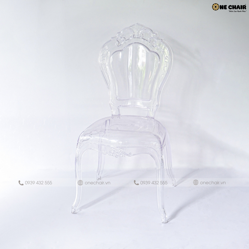 Queen Chair: Ghế Sự Kiện Trong Suốt - Lộng Lẫy Quý Phái