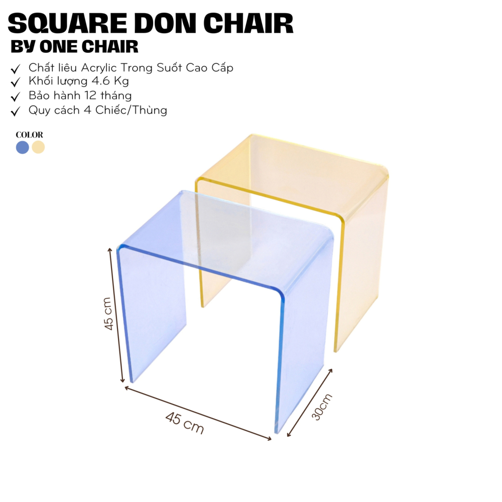 BOX CHAIR: Ghế OTTOMAN Tinh Tế Cao Cấp - Điểm Nhấn Tinh Tế Cho Không Gian Sự Kiện