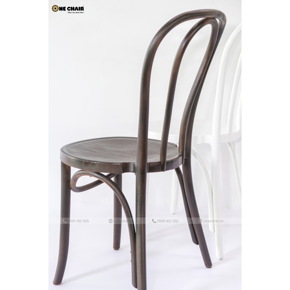 NEW - Ghế Thonot Màu Nâu Đậm Cổ Điển: Thanh Lịch Và Hấp Dẫn Vượt Thời Gian