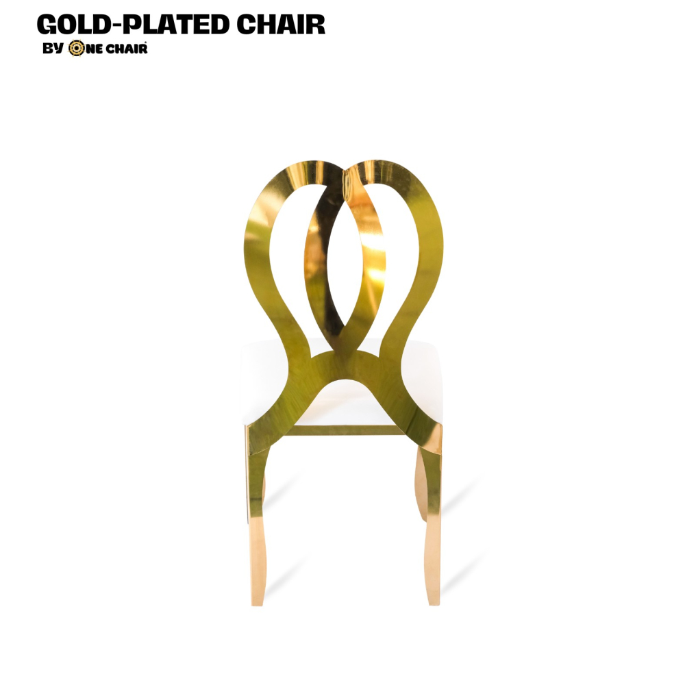 Infinity Chair - Ghế Sự Kiện Tiệc Cưới Mạ Vàng Sang Trọng