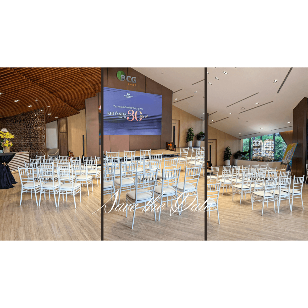 Cho Thuê Bàn Ghế Sự Kiện Sang Trọng Quận 10 TPHCM – ONE CHAIR