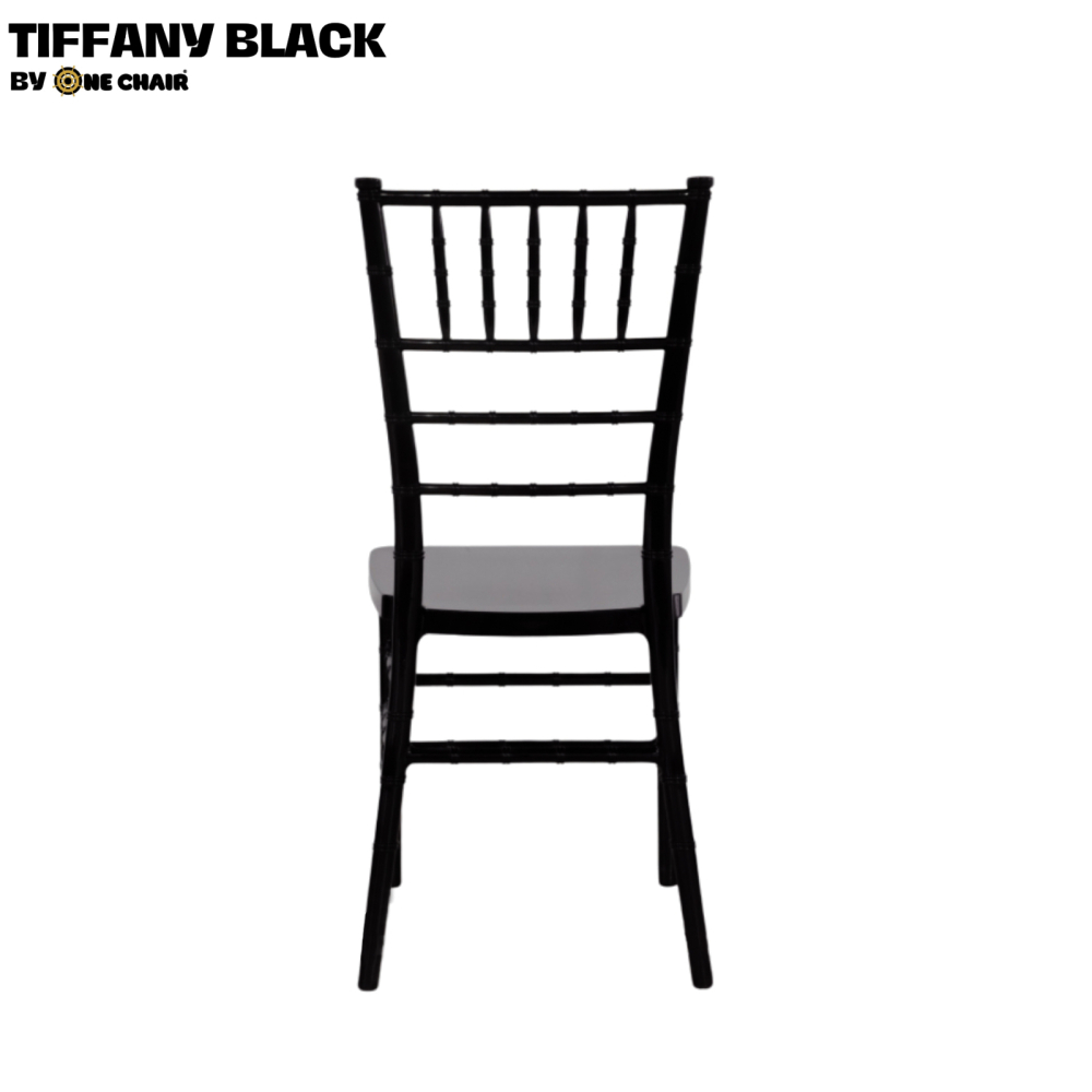 Tiffany Chair: Ghế Sự Kiện Cao Cấp Màu Đen - Cổ Điển Huyền Bí