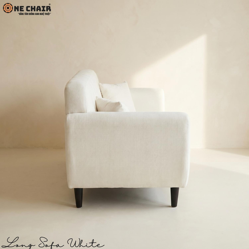 Long Sofa White