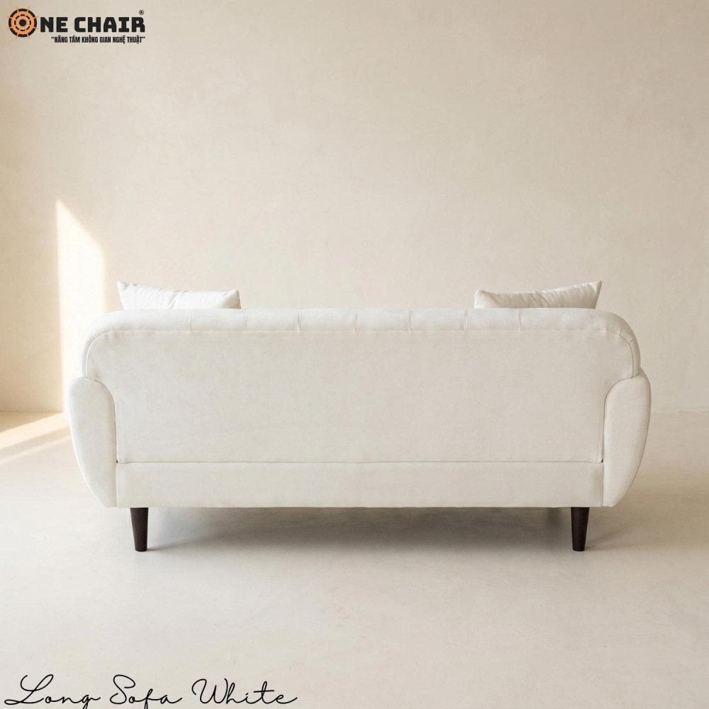 Long Sofa White