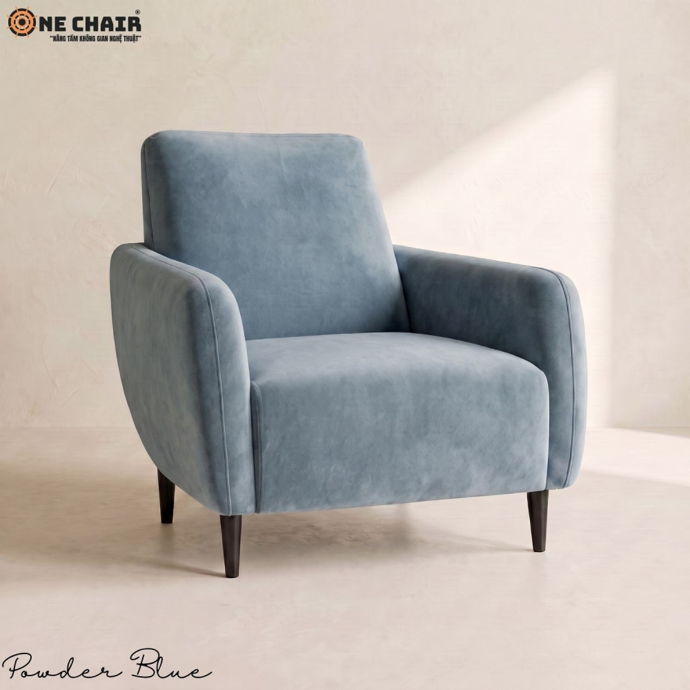 Single Sofa – Powder Blue