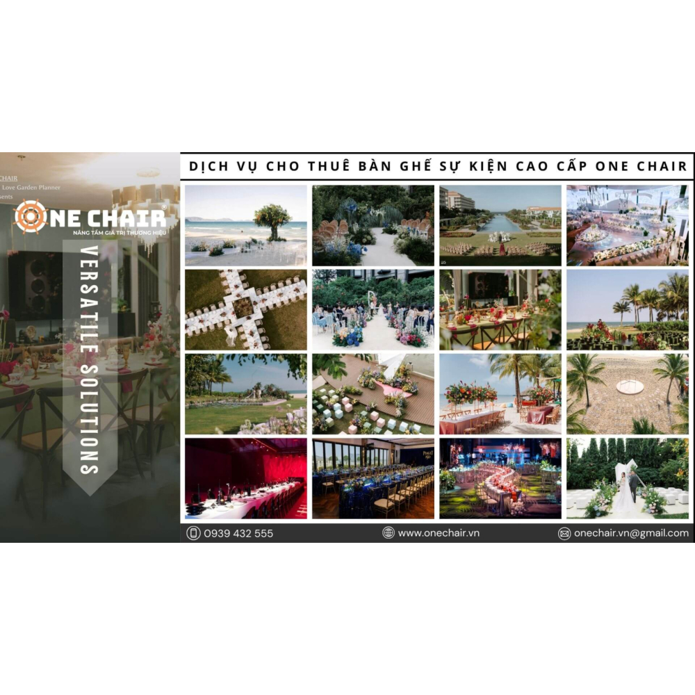 Cho Thuê Bàn Ghế Sự Kiện Cao Cấp Tại Tỉnh Đồng Tháp Cho Sự Kiện - Chuyên Nghiệp Và Đồng Bộ