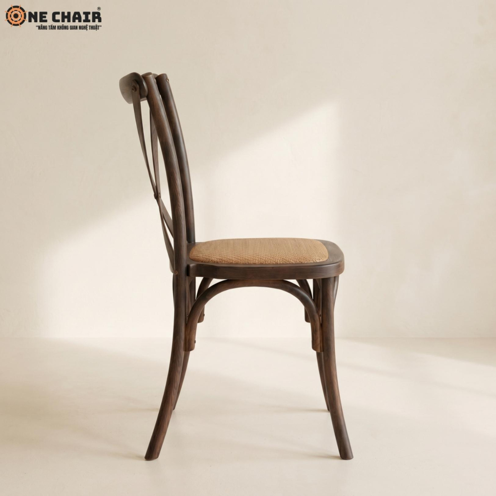 Crossback Chair – Brown