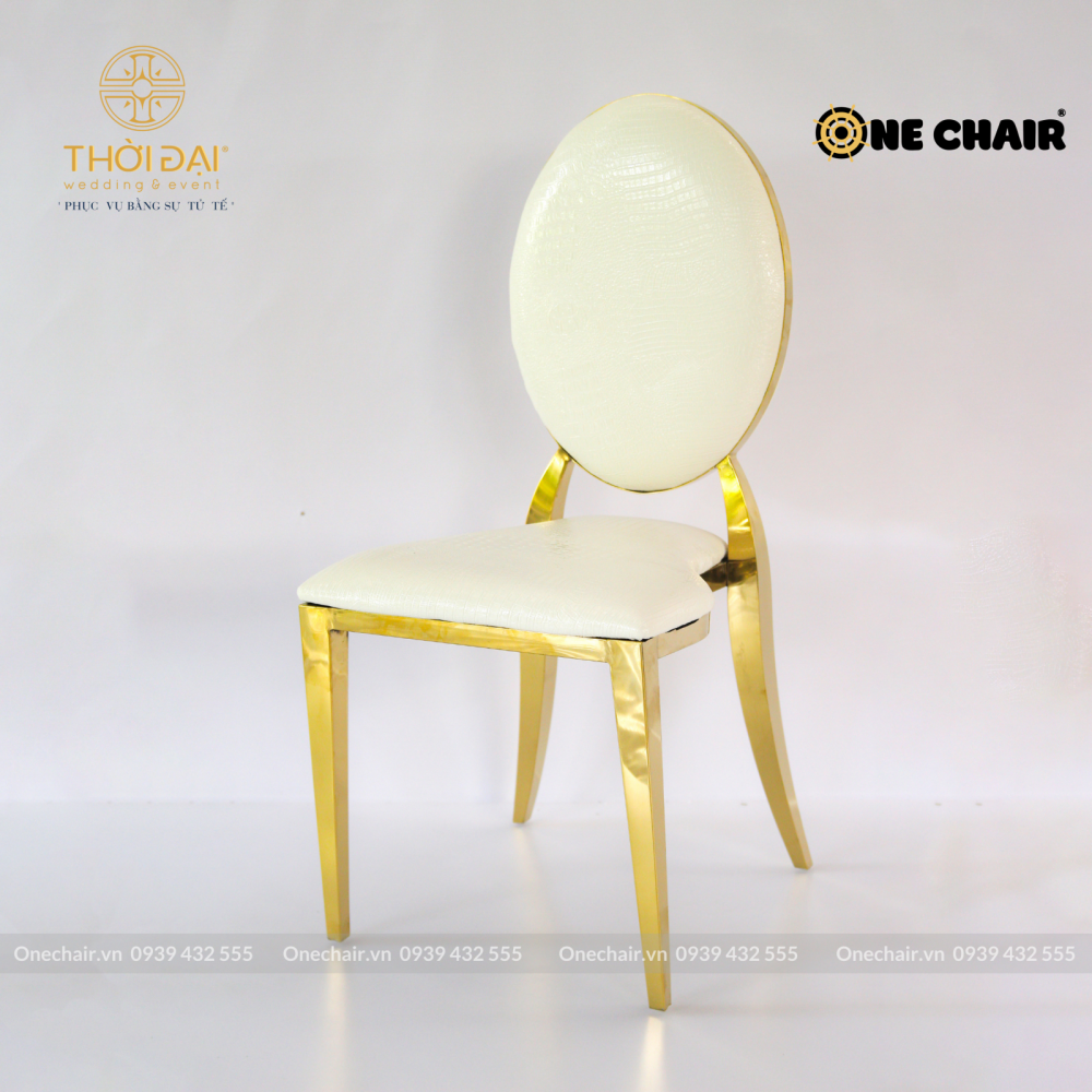 Ghế louis đám cưới nội thất nhà hàng tiệc cưới, khách sạn ghế mạ vàng sang trọng