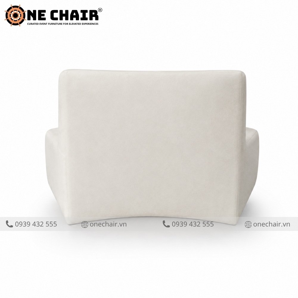 Crescent Curve Modular Sofa Cho Sự Kiện Cao Cấp | ONE CHAIR