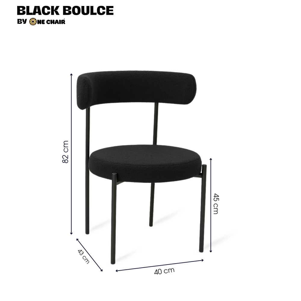 Boulce Chair: Ghế Sự Kiện Màu Đen Cao Cấp - Mềm Mại Từ Cái Nhìn Đầu Tiên
