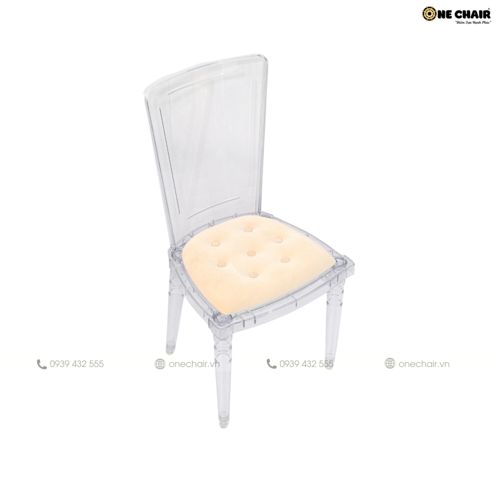 Palace Chair – Cho Thuê Ghế Sự Kiện Trong Suốt Đẳng Cấp & Lịch Thiệp
