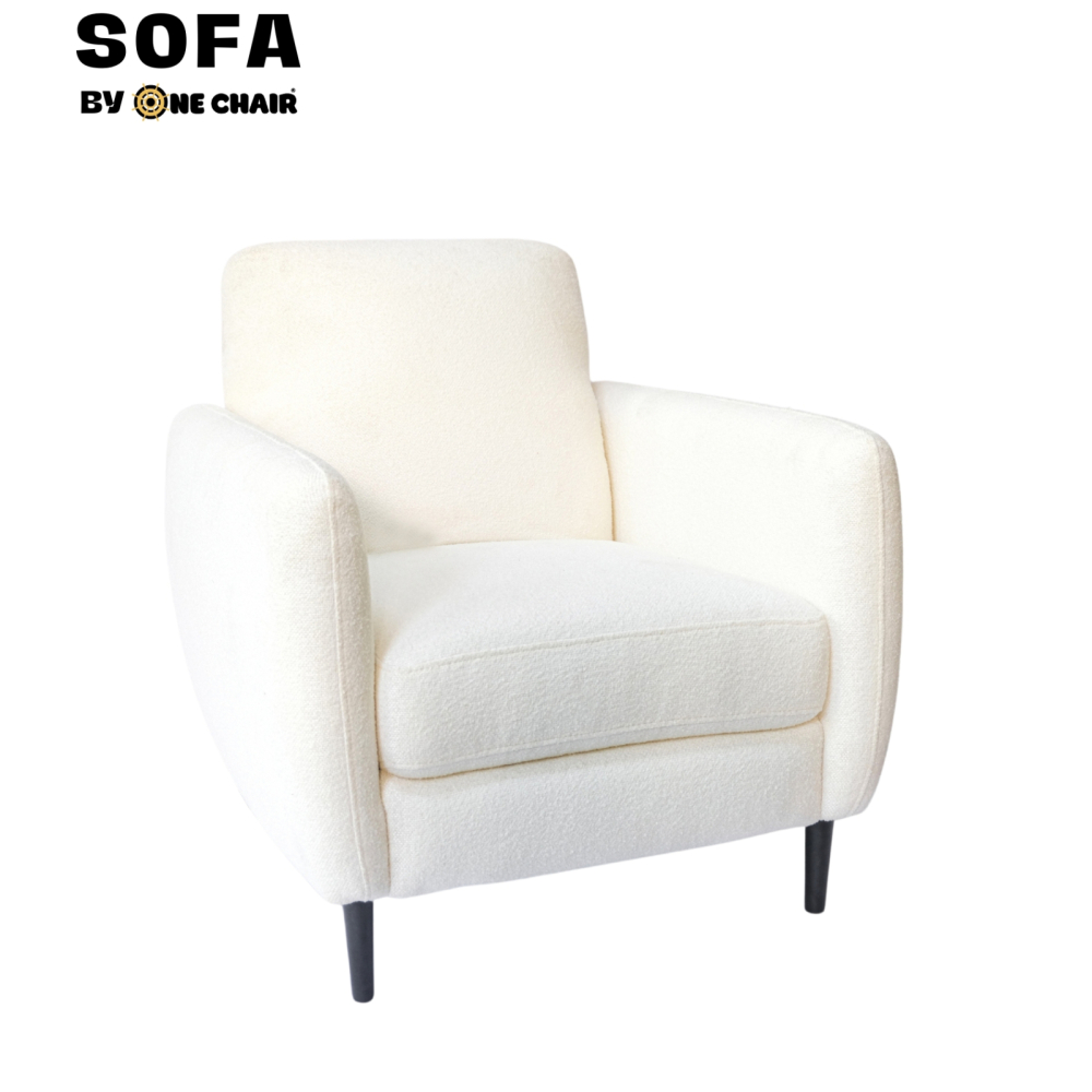 Ghế Sofa Đơn Màu Trắng Cao Cấp – Sang Trọng & Thoải Mái Cho Sự Kiện