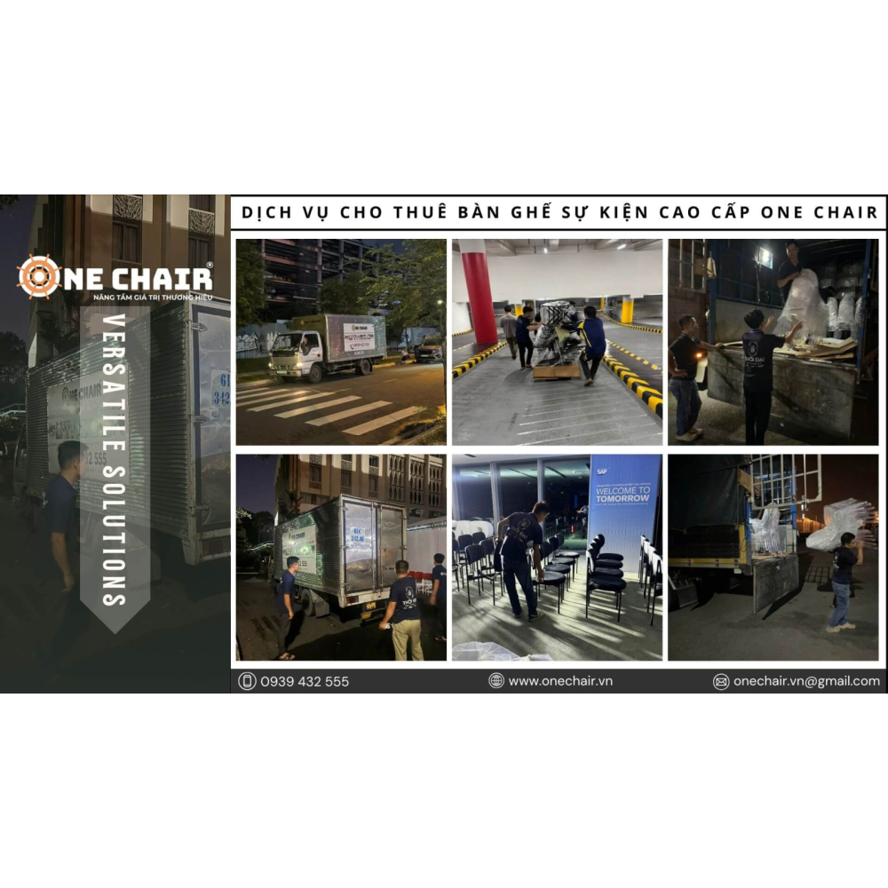 Cho Thuê Bàn Ghế Sự Kiện Cao Cấp Tại Tỉnh Lâm Đồng - ONE CHAIR Giải Pháp Setup Không Gian Sự Kiện Chuyên Nghiệp