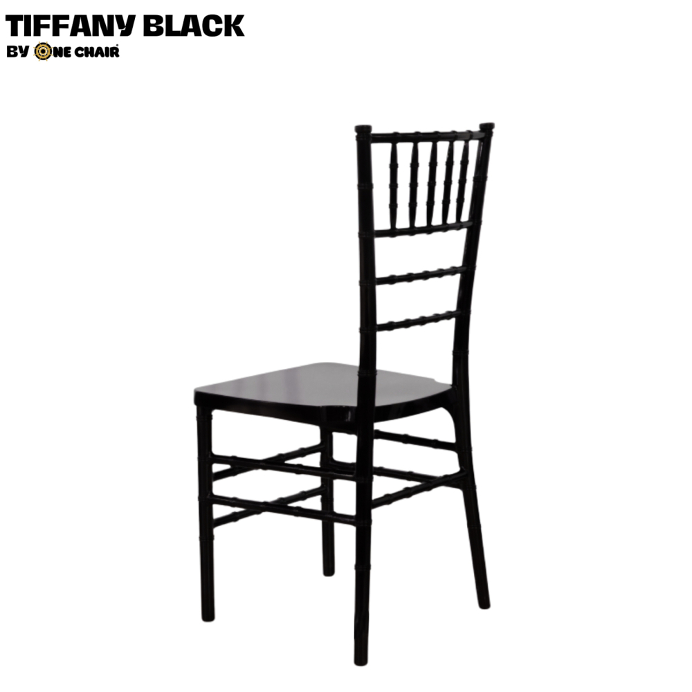 Tiffany Chair: Ghế Sự Kiện Cao Cấp Màu Đen - Cổ Điển Huyền Bí