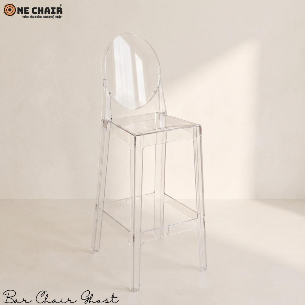 Bar Chair Ghost Crystal