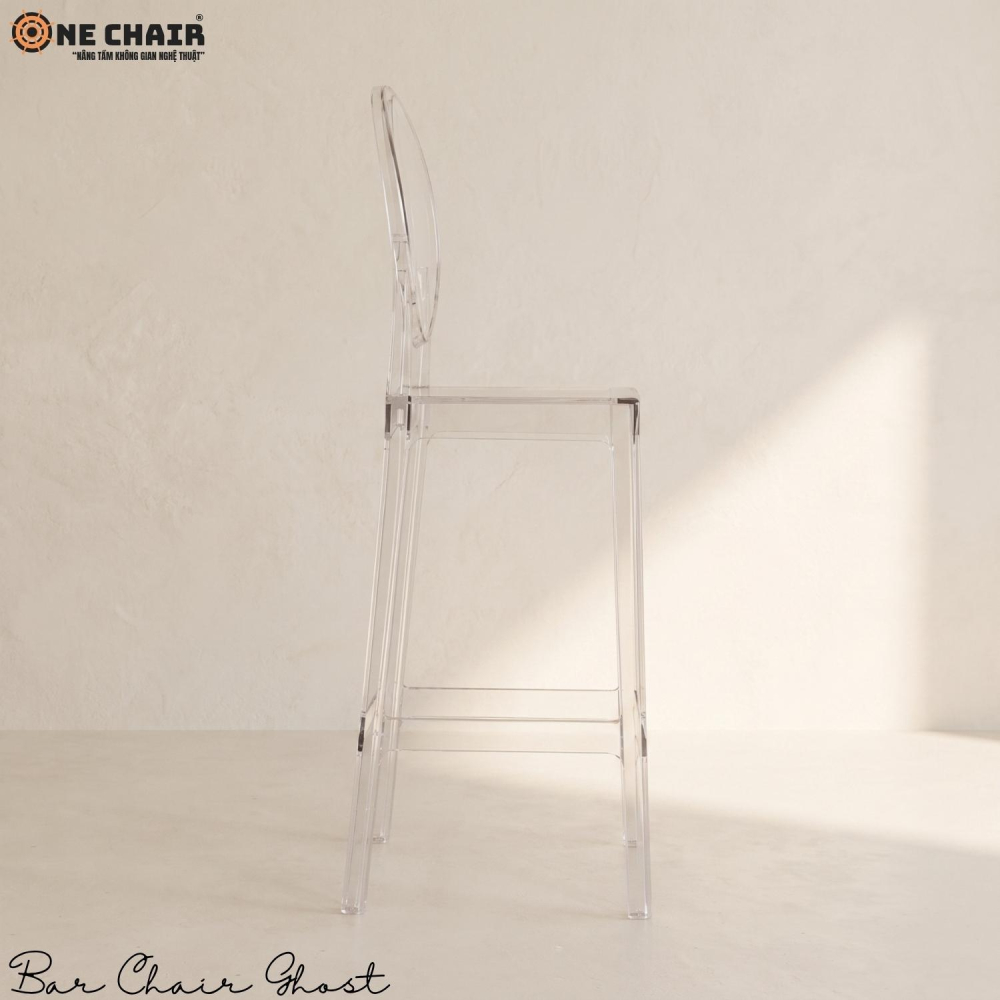 Bar Chair Ghost Crystal