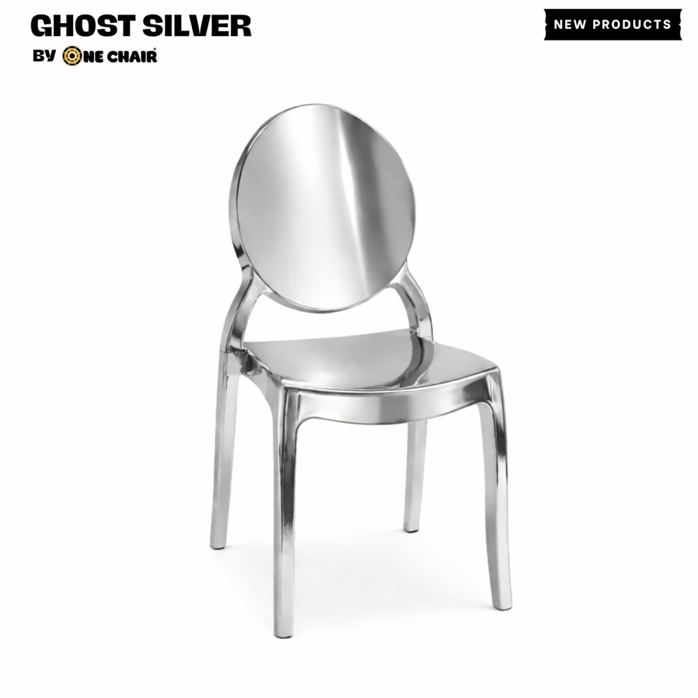 New Products | Chrome Ghost – Khung Ghế Mạ Bạc | Ghế Sự Kiện Sang Trọng