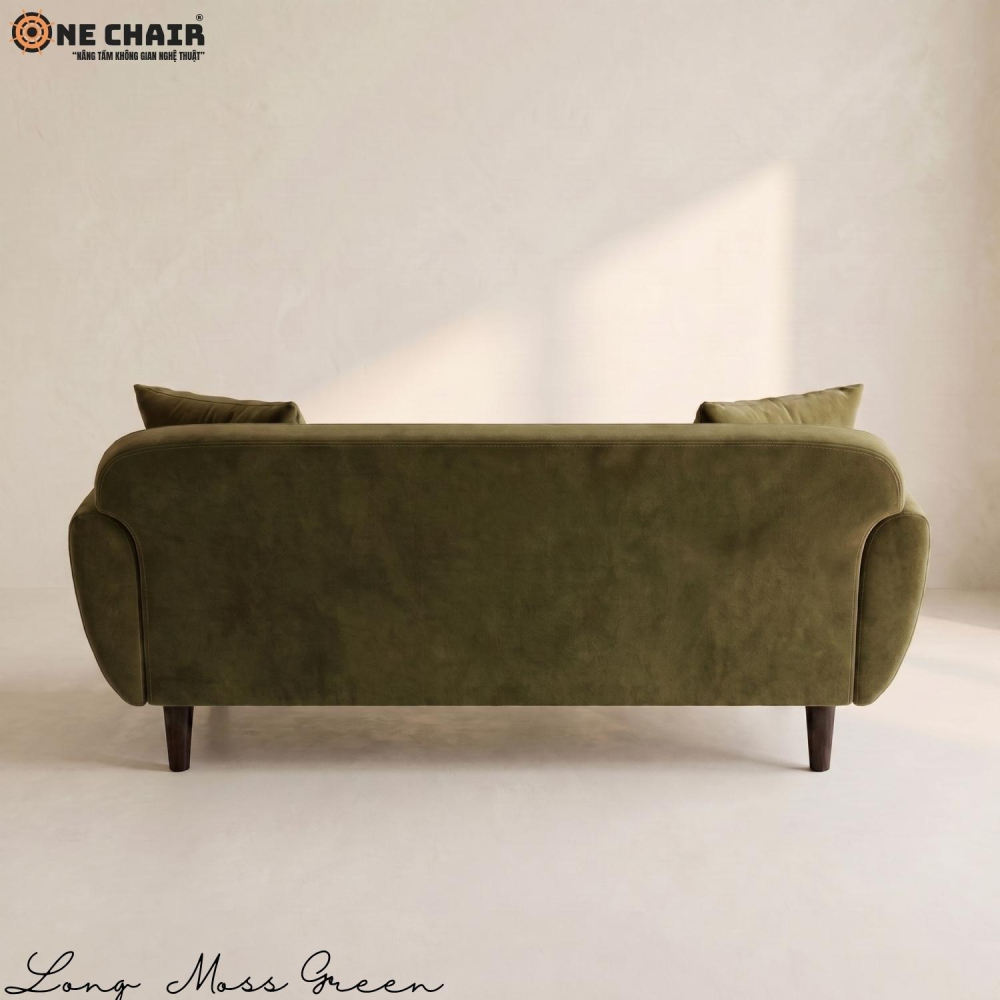 Long Sofa – Moss Green